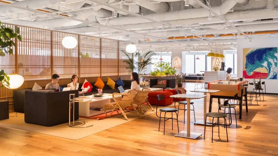 WeWork Shiroyama Trust Tower banner