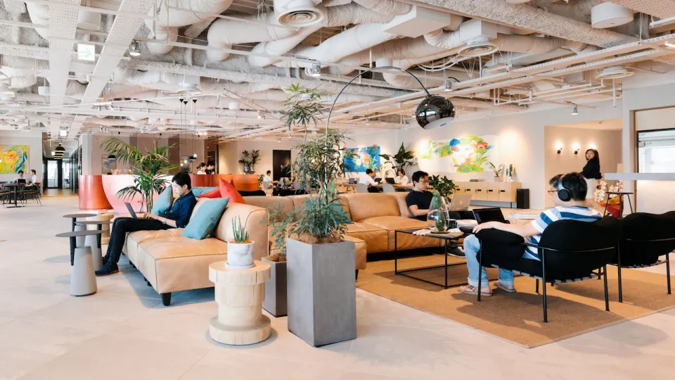WeWork Ginza Six banner