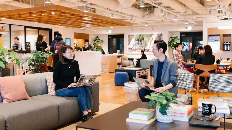 WeWork Tokyo Square Garden banner